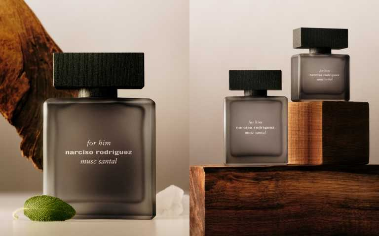 narciso rodriguez for him紳墨檀蘊淡香精 50mL/3,150元、100ml/4,350元。(圖/品牌提供)