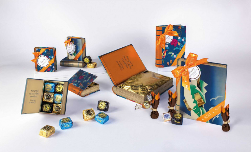 義大利巧克力品牌Venchi於1878年成立工作室，品牌創立起源於19世紀拿破崙鎖國時期。