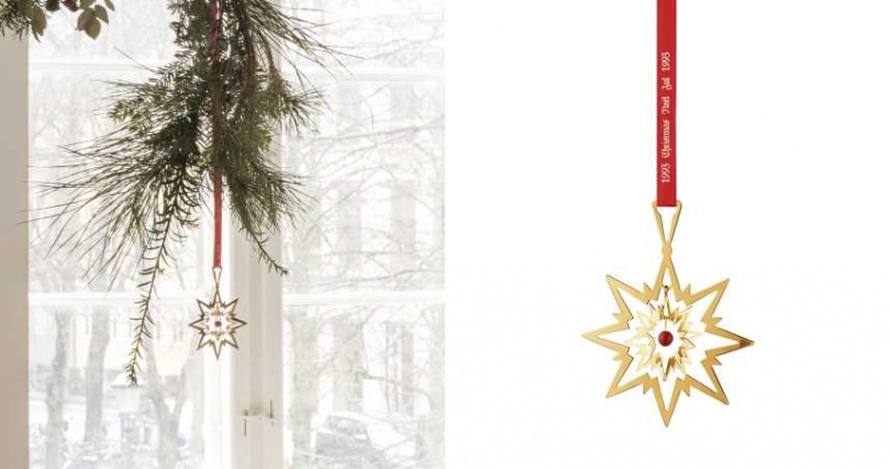 金燦聖誕系列黃銅鍍18K黃金2023可活動裝飾品／1,900元（圖／品牌提供）