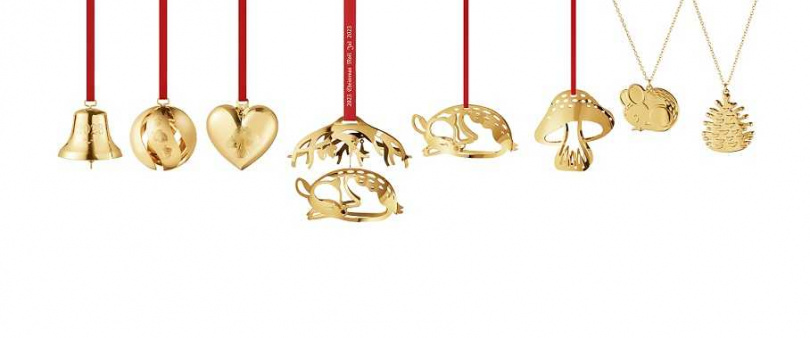 金燦聖誕系列鋅合金,黃銅2023禮品八件套裝(紅)／7,300元（圖／品牌提供）