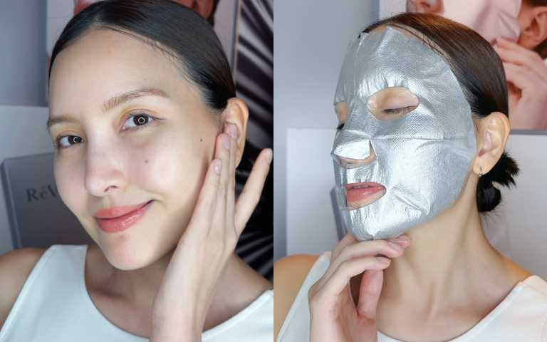 RéVive 銀采抗皺超導面膜 5片／5,500元（圖／廖怡婷 攝）