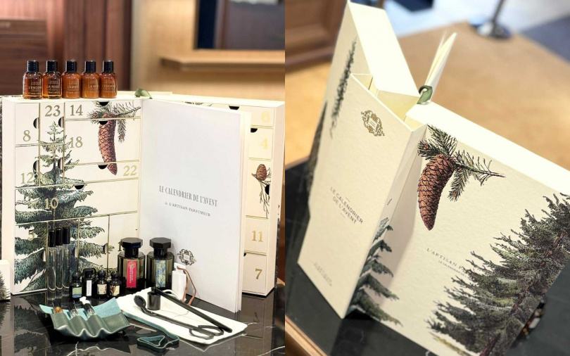 阿蒂仙之香聖誕倒數日曆/18,000元(圖/吳雅鈴攝)