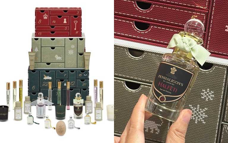Penhaligon’s 潘海利根 2025 聖誕倒數月曆「迷人錯位的冬日奇想」 / 19,200元(圖/品牌提供)