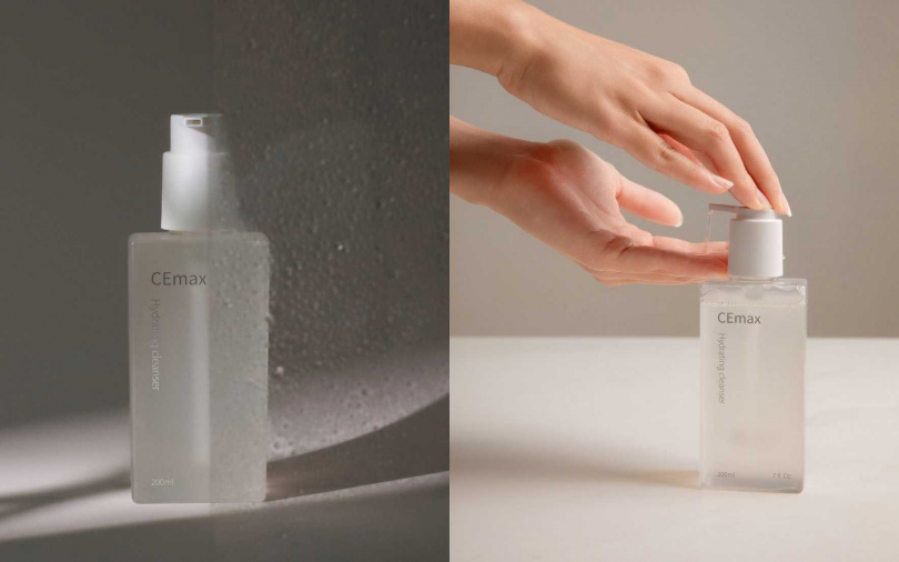 CEmax玻尿酸保濕修護潔顏凝露200ml／850元（圖／品牌提供）