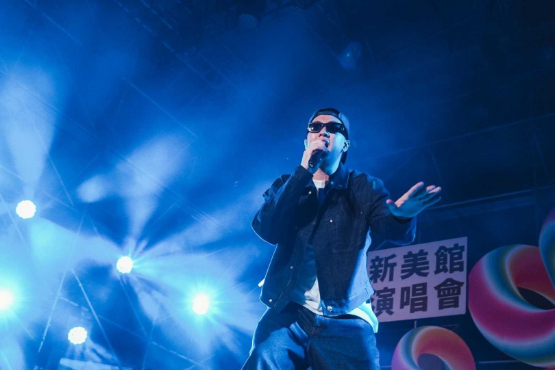 Gummy B認為與爵士樂團合作很有趣。（圖／新北市文化局提供）