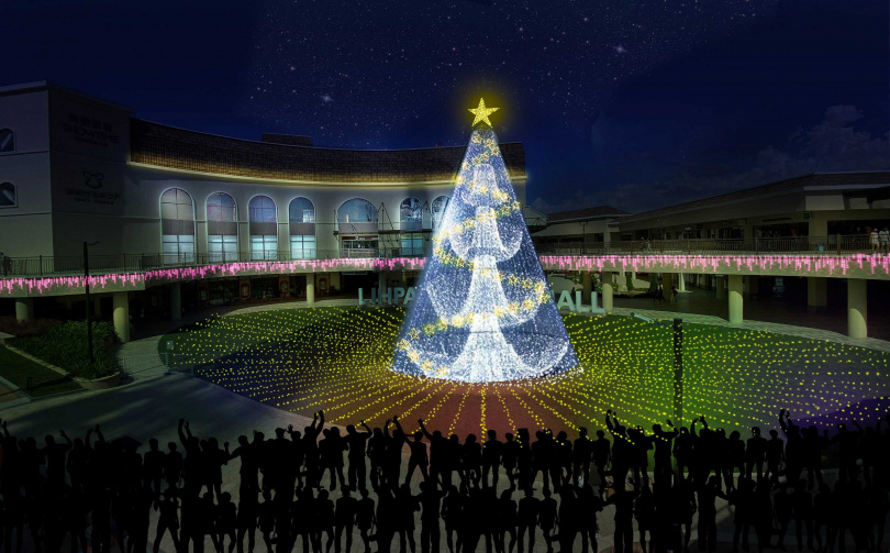 麗寶樂園渡假區的米娜瓦之樹，將於麗寶耶誕新年城亮相。