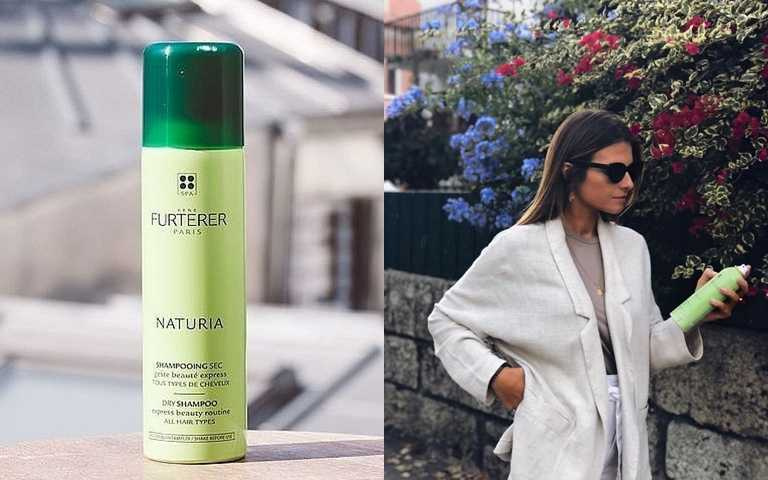 Rene Furterer NATURIA乾洗髮霧250ml／1,380元，幫助去除頭髮上多餘油脂、改善異味，潔淨清爽、感受從髮根開始的輕盈蓬鬆。（圖／品牌提供）