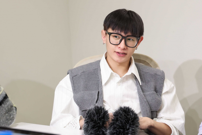 對於網路攻擊，孟維希望酸民能有創意一點的言論。（圖／林士傑攝）