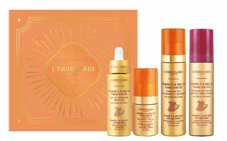 蕾莉歐 黃金逆齡光透美妍保養禮盒 原價／13,700元、特價／8,999元（圖／品牌提供）