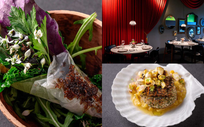 印度料理不只有咖哩和烤餅，「夏花餐室」以現代手法詮釋印度地方料理。（圖／業者提供）