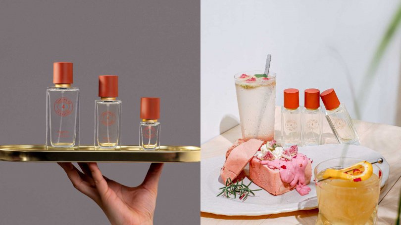 香墅旅程Parfums De Bastide以艾克斯不同生活場景打造系列香氛，今年夏天更攜手PILLO推出期間限定「尋味香墅」聯名下午茶。（圖／品牌提供）