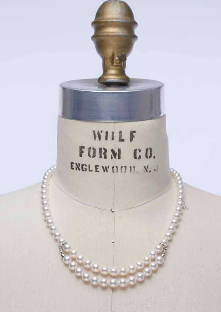 MIKIMOTO x COMME des GARÇONS聯名系列珍珠串鍊╱261,000元。（圖╱MIKIMOTO提供）