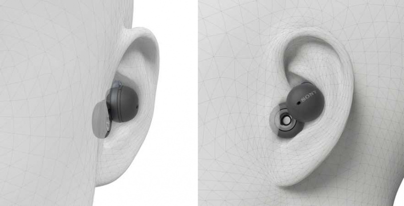  WF-L900透過Sony豐富的耳型數據雕琢打造極致輕巧的機身直接内崁於耳腔。