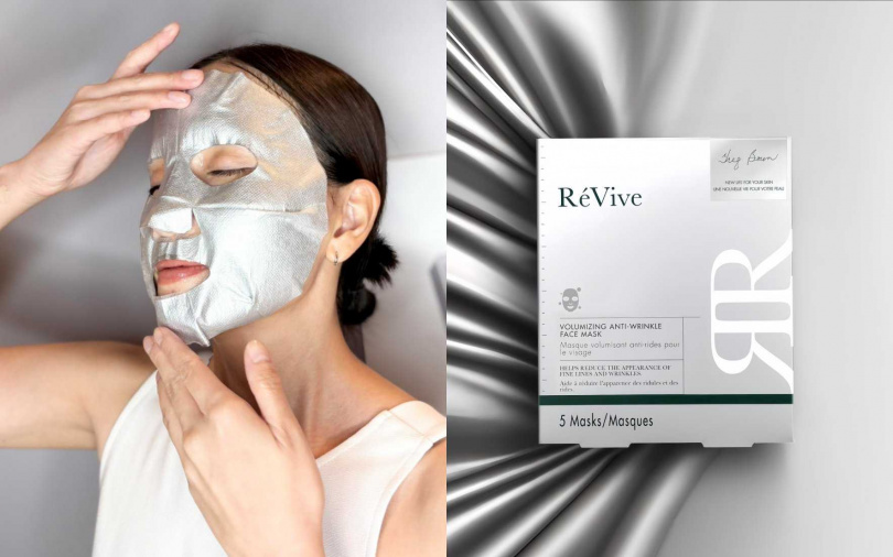 RéVive銀采抗皺超導面膜5片/5,500元(圖/吳雅鈴攝、品牌提供)