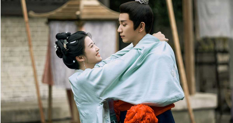 《榜上佳婿》王子奇（右）首搭盧昱曉（左）擦出絕美CP感。（圖／愛爾達電視）