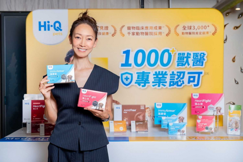 Hi-Q pets 品牌好友潘慧如暖心分享:照顧高齡毛孩是一場溫柔修行。(圖片提供/Hi-Q pets)