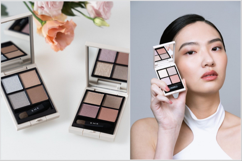RMK立體調色眼盤（限量2色）EX-17、EX-18，4.6g/2,150元。（圖／品牌提供）