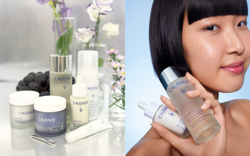 葡萄蔓極致亮白系列除了精華液很熱銷，很多人也會一次帶走精華露、日霜、眼霜的一整套，讓透亮效果更加乘。（圖／吳雅鈴攝、品牌提供）&nbsp; &nbsp;