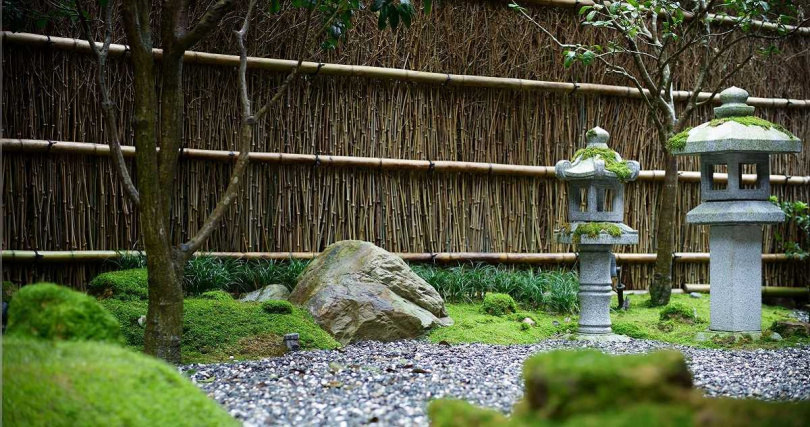充滿禪意的日式庭園。（圖／寶元紀提供）