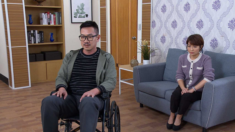 江俊翰加入8點檔《多情城市》演出殘疾人士。（圖／民視提供）