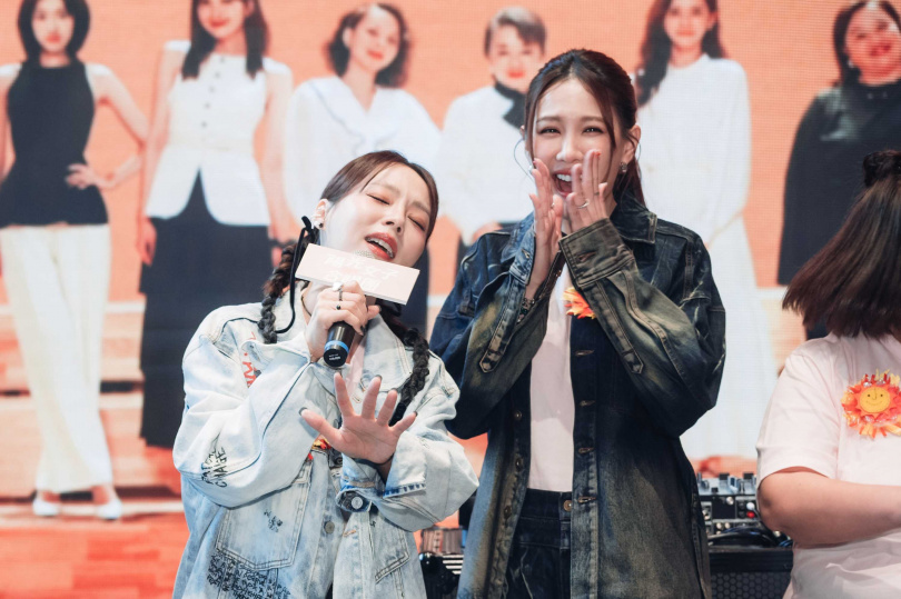 因為拍了本片,安心亞(右)與孫淑媚建立了好默契與好友誼。(圖/壹壹喜喜提供)