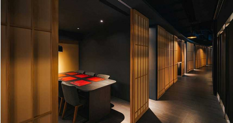 餐廳以「京都一條街」概念打造。