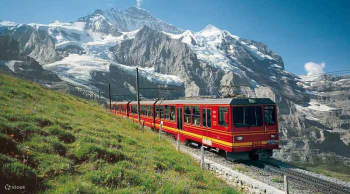 位於瑞士的少女峰有「歐洲之巔」的美譽，是人氣十足的拍大片景點（圖/Klook提供）