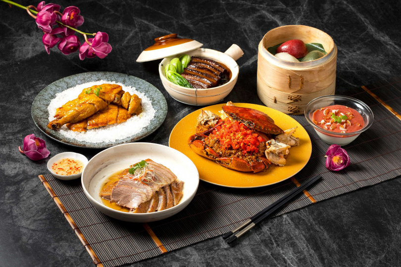 「寒舍食譜」中餐廳推出多道潮州菜系與東江菜系的特色料理。（圖／台北寒舍艾美酒店提供）