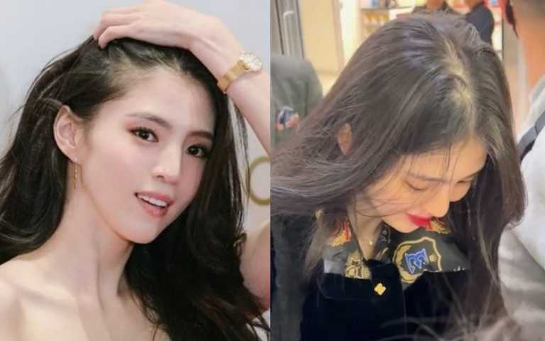 韓韶禧去年開始不但髮際線出事，頭頂也稀疏，但明明她還好年輕！（圖／翻攝自網路、侯佩岑微博）