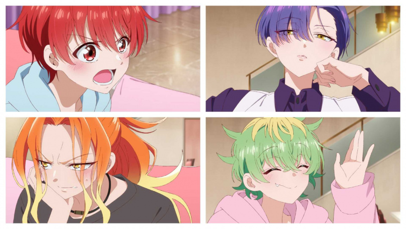 （圖／翻攝自X：TVアニメ『帝乃三姉妹は案外、チョロい。』公式）