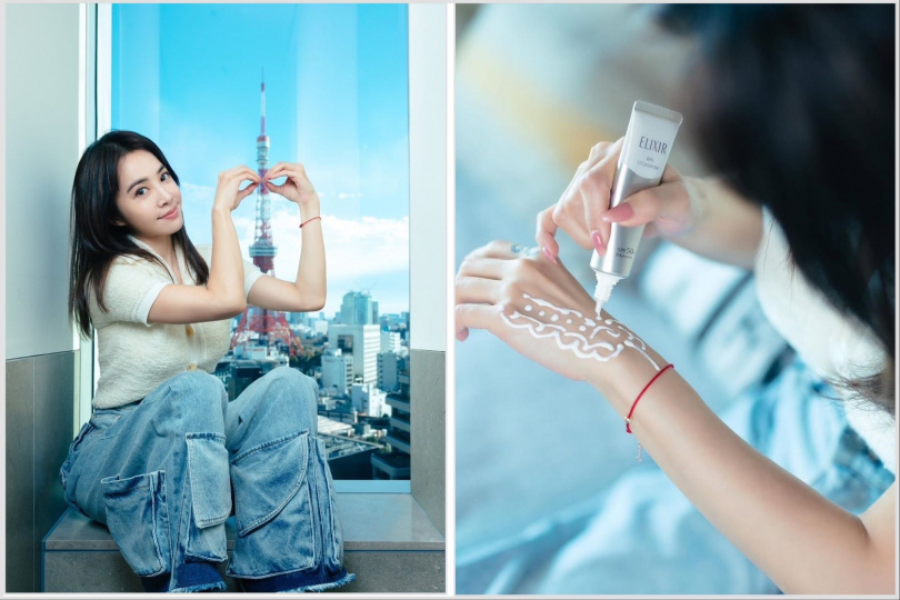 蔡依林最愛的防曬：怡麗絲爾小金管！（圖／蔡依林ig）
