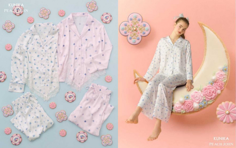 有白色款跟粉色款，有選擇障礙症的話不如兩色全包吧>///<。（圖／品牌提供）