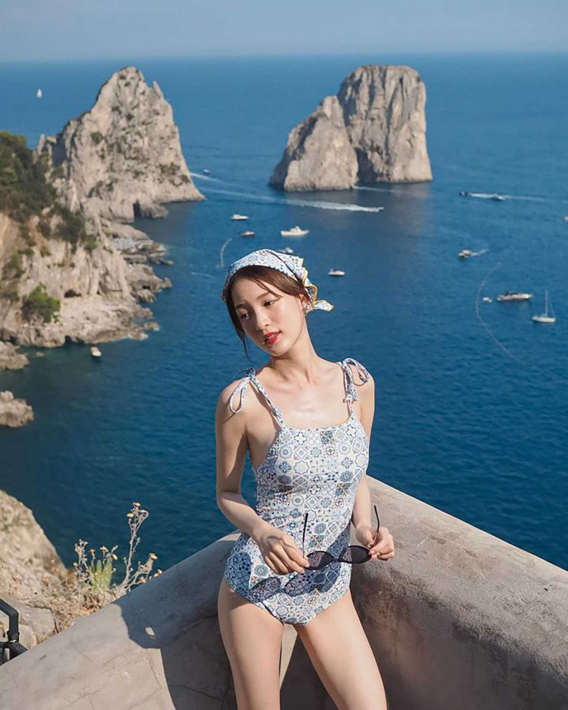 MAILLOT.CO SWIMWEAR摩洛哥連身泳衣/1,773起元(圖/Pinkoi提供)