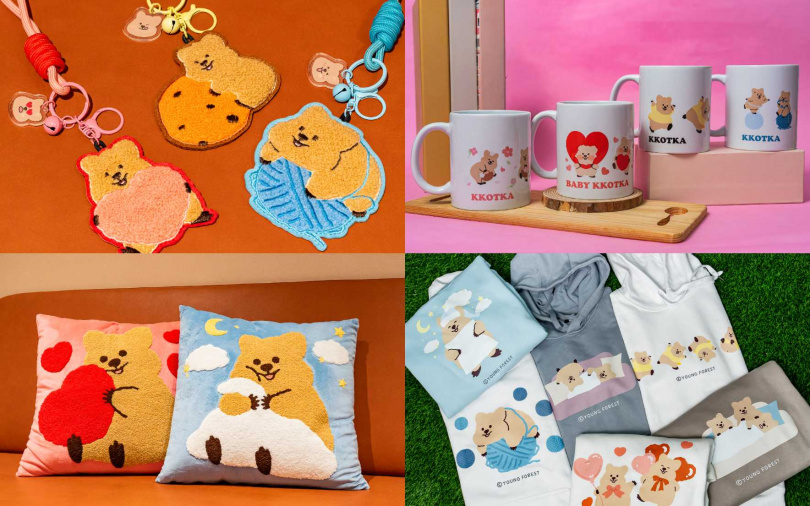 《勾卡KKOTKA快閃店》4月2日至5月3日於台北新光三越信義新天地A11 B1登場。(圖/品牌提供)