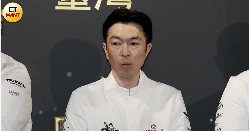 一星餐廳「鮨 嘉仁」料理長奧地太一。(圖/侯世駿攝)