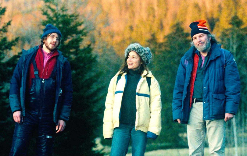 喜劇女王演出冒險電影《格陵蘭雪女》與歌手影帝菲利普科特林(右)及凱薩獎最佳新演員巴斯欽布雍(左)展開充滿夢想的生命之旅。(圖/海鵬提供)