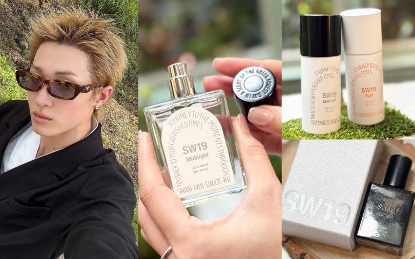 因為CORTIS馬丁加持而成為熱賣品的Midnight,因為太受歡迎還出了護手霜、空間噴霧、髮香、身體洗沐等不同品項。(圖/吳雅鈴攝、取自馬丁IG)