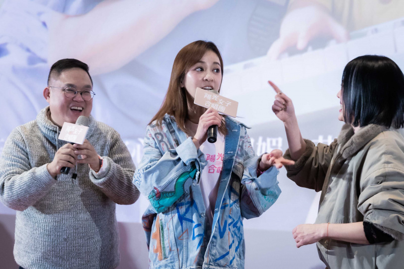 陳意涵笑說難得參加晚間活動。(圖/壹壹喜喜)