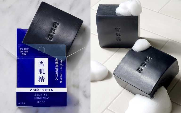 雪肌精黑碳淨化潔顏皂120g／350元（圖／品牌提供）