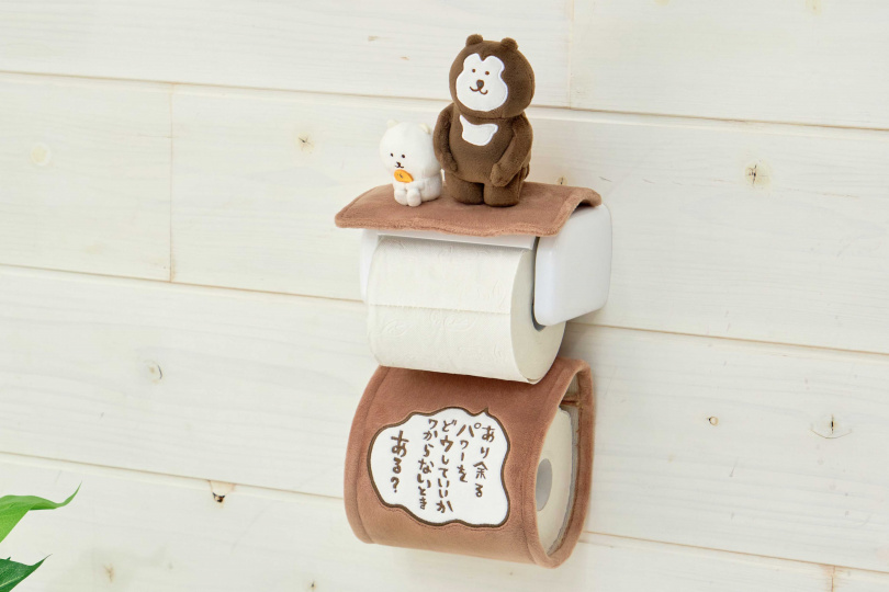 紀錄小可愛們日常的面紙架，放在房間或是廁所，真的好可愛！