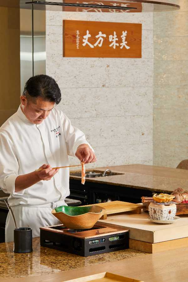 三井 英明料理長呈獻忘年會暨新年會，割烹一期一會的美味盛宴。© The Ukai Taipei