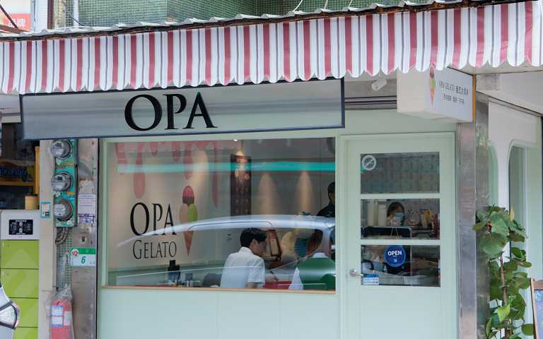 OPA Gelato｜門市環境照（圖／樂榛 Lé Vera提供）。