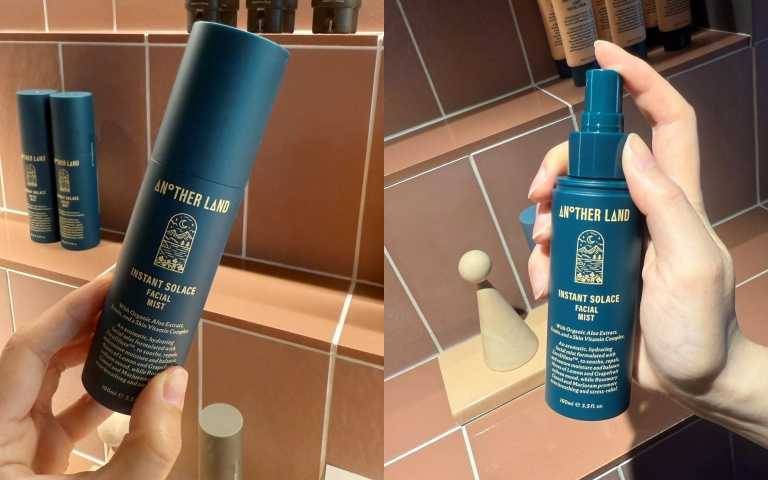 圖說:可當臉部噴霧和身體噴霧的超保濕療癒新品。ANOTHER LAND及時雨 精華霧 100ml / 1,880元。(圖/品牌提供)