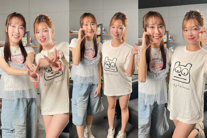 Kiwi姐姐(莫允樂)光臨曲羿podcast「ㄚ曲碎碎唸」節目(圖/曲羿提供)