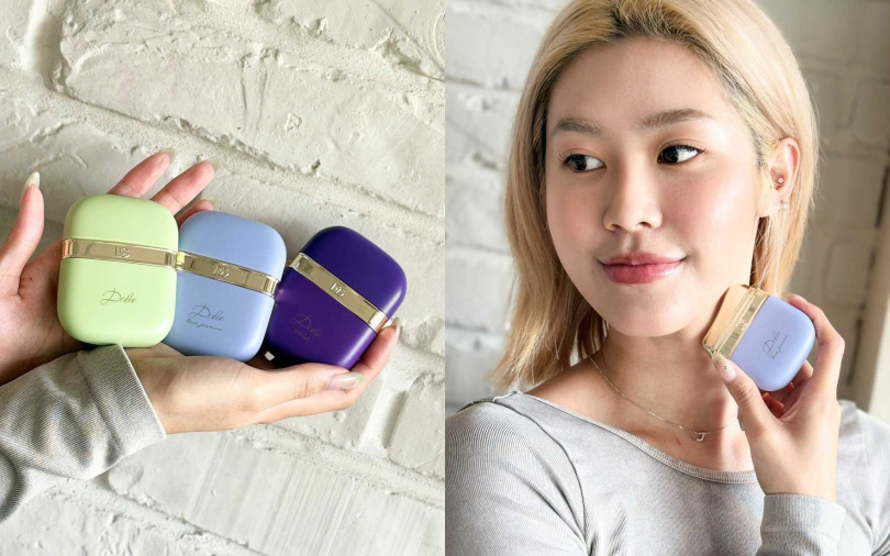 DOLCE&GABBANA的花園系列香氛凝膠跳脫傳統噴霧形式,以凝膠質地打造「貼膚式香氛體驗」。(圖/吳雅鈴攝)
