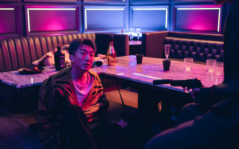 張懷秋有近距離搏鬥戲。(圖/Netflix提供)
