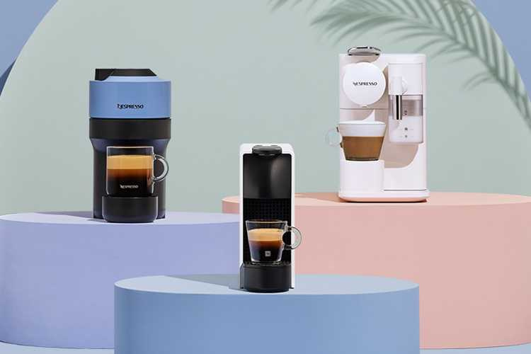 Nespresso推出全系列熱銷咖啡機優惠，與多款限量組合優惠，包括輕巧降噪Essenza Mini咖啡機組合享74折。