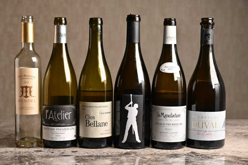 蘭餐廳邀請法國侍酒師Yohan Morel為情人節套餐挑選多款適合佐餐的佳釀。(圖/Orchid蘭餐廳提供)