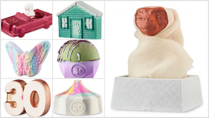 LUSH 30週年系列汽泡彈290元起(圖/品牌提供)