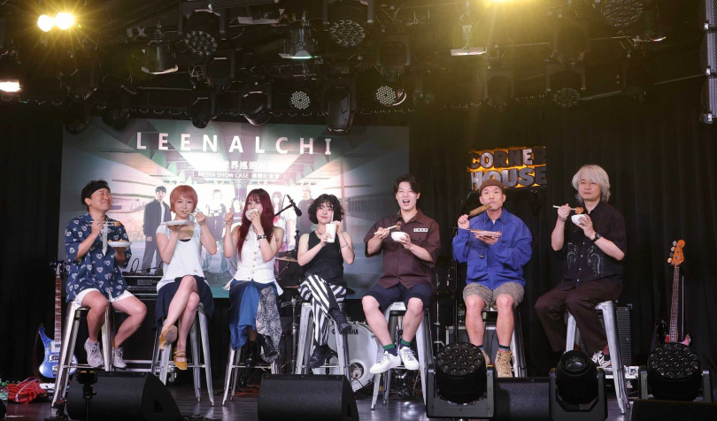 Leenalchi品嚐台灣美食。（圖／樂吉事達提供）